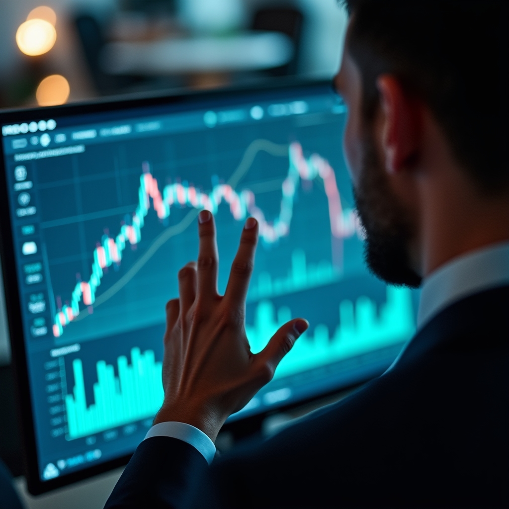 Cryptocurrency trading dashboard showing Bitcoin and Ethereum price charts